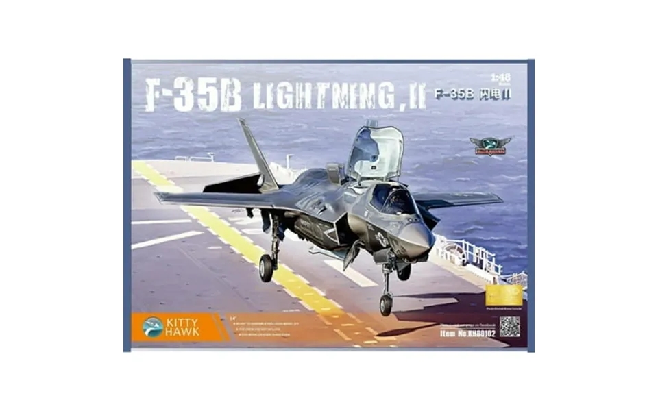 Kitty Hawk 80102 Model Kit 1 48 F-35b Lighting Ii 3.0 Version Assembly Model New