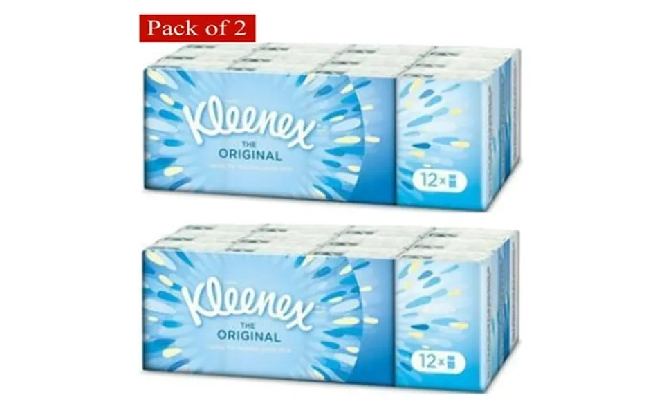 Kleenex Original 12 Count Pack Of 2