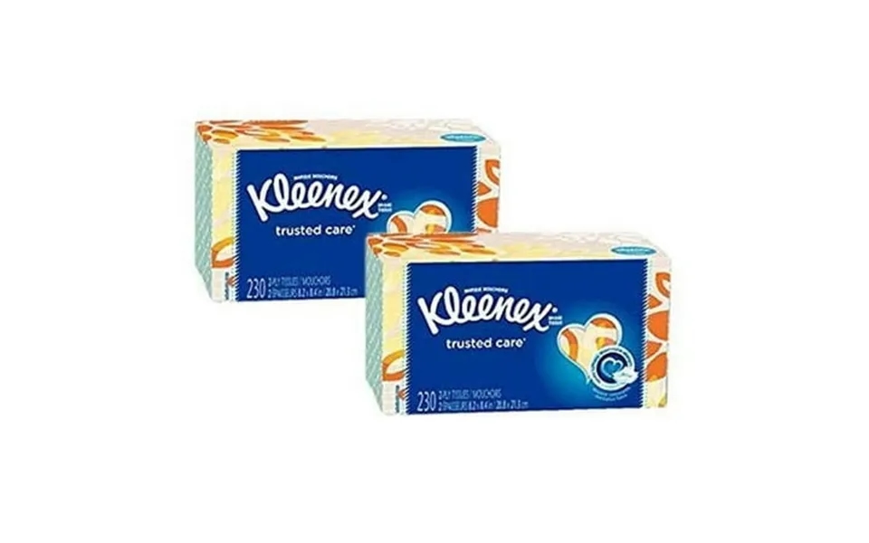 Kleenex Tissues 230 Count 460 Facial Tissues Total 2-ply Pack Of 2