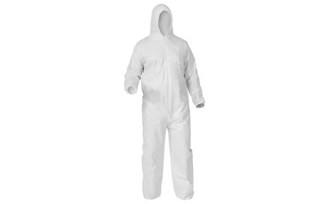 Kleenguard* A35 Liquid & Particle Protection Coveralls W Hood Elastic Wrists & Ankles X-large White 25 Case 1 Case product image
