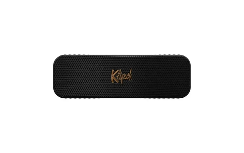Klipsch The Detroit Portable Bluetooth Speaker With Dual 1 Tweeters And 3 Woofers Ip67 Dust And Waterproof Rating 20 Hou