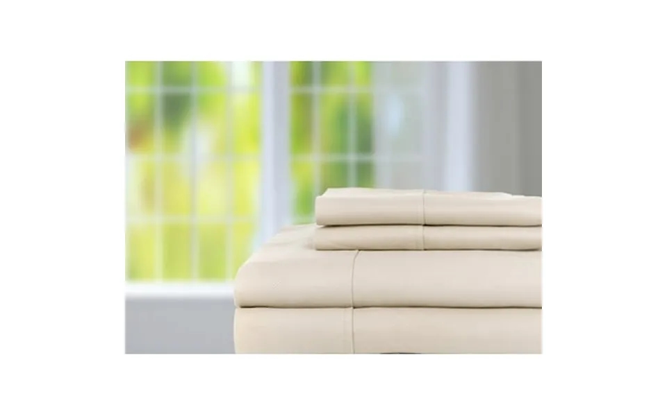 Knightsbridge 1000 Thread Count Herringbone Sateen Sheet Set - 4-piece