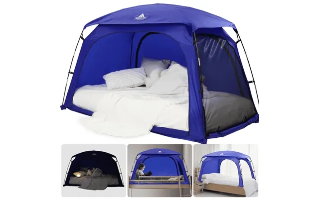 Knocloc Bed Tent Twin For Autism Kids Cpc Certified Blackout Sensory Tent For Twin Bed For Autism Child Calming Adult Pr product image
