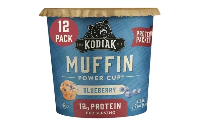 Kodiak Cakes Minute Muffins Mountain Blueberry 2.29 Ounce Pack Of 12 Packaging May Vary product image