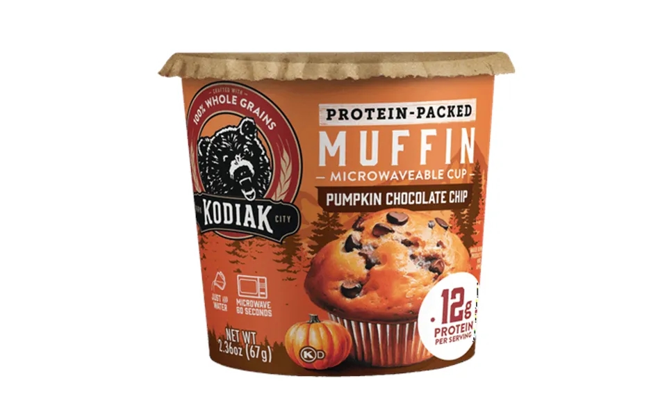 Kodiak Minute Muffin Pumpkin Chocolate Chip 2.36 Oz