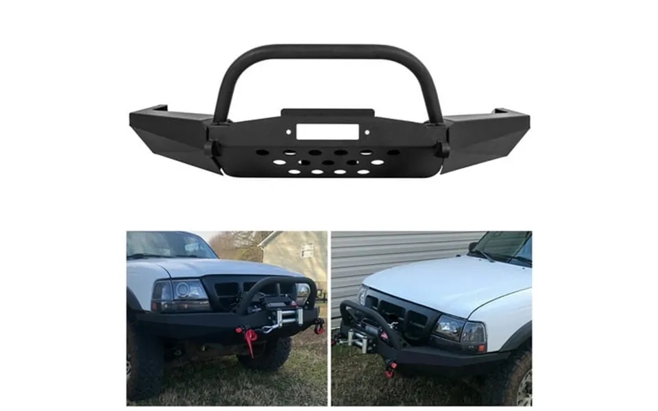 Kojem Bull Bar Bumper For 1998-2011 Ford Ranger W Winch Plate D-ring Front Mounts Modular