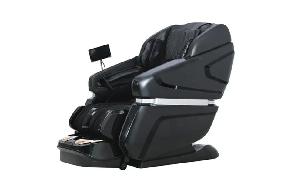 Kollecktiv Massage Chair 4d Zero Gravity Full Body Shiatsu Yoga Stretching Sl Track Heating Black
