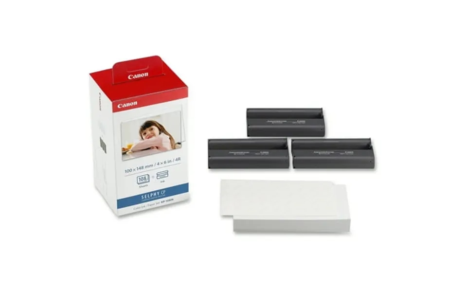 Kp-108in Color Ink 4 X6 Photo Paper Set