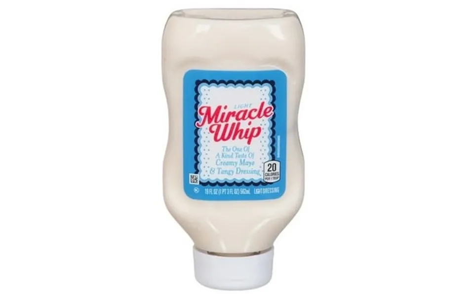 Kraft Miracle Whip Light Mayo Dressing 19 Fl Oz Pack Of 5