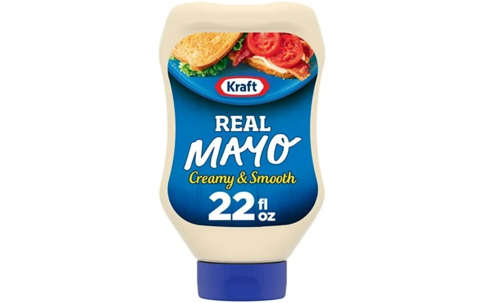 Kraft Real Mayo Creamy & Smooth Mayonnaise 22 Fl Oz Bottle Pack Of 24
