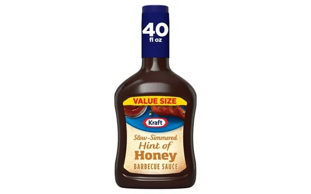Kraft Sweet Honey Slow-simmered Barbecue Bbq Sauce Value Size 40 Oz Bottle Casein-free product image