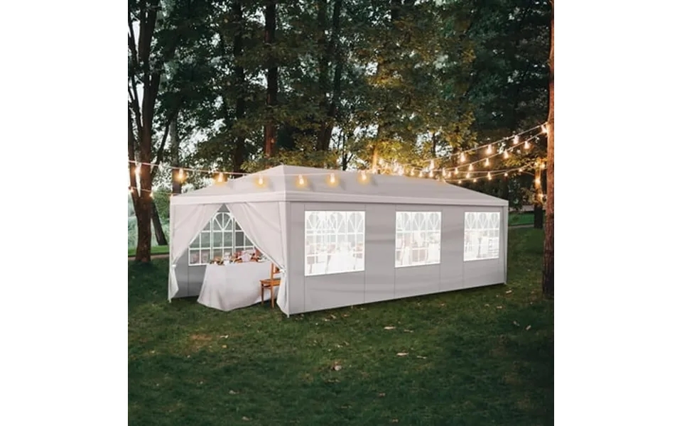 Ktaxon 10 X 30 Canopy Tent With 8 Side Walls For Party Wedding Camping And Bbq