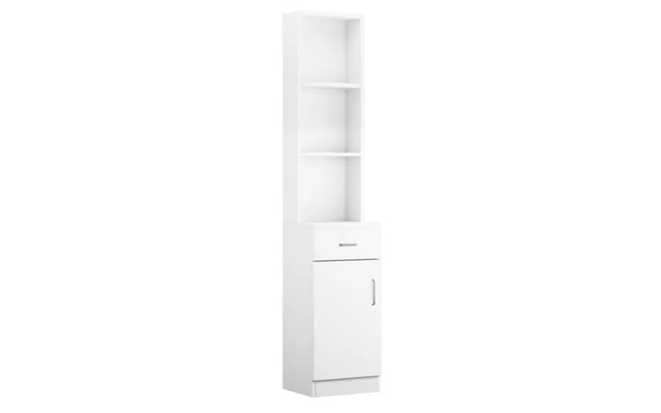 Ktaxon Bathroom Tall Storage Cabinet Freestanding Linen Tower Barber Station Makeup Hair Salon Cabinet W Open Display Sh
