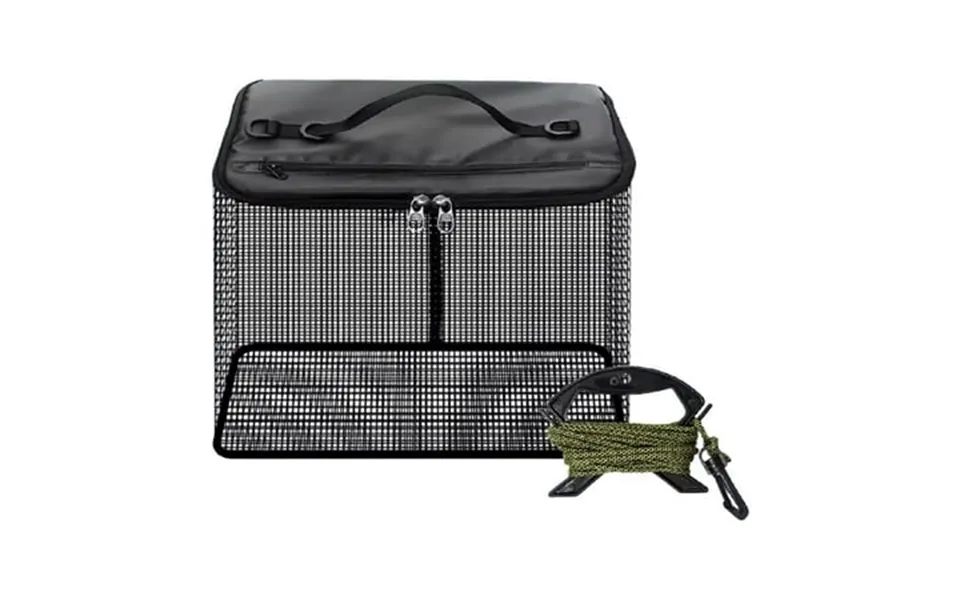 Kuntesetty Ing Basket Ing Mesh Cage Carp Zipper Outside Versatile Portable For Live