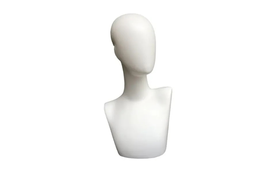 Kuntesetty Mannequin Head Hat Display Stand Art Decoration Model For Headdress Necklace High Low Shoulders