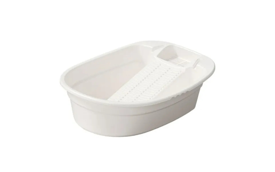 Kuntesetty Wash Basin Cleaning Basin Home Multipurpose Portable Wash Basin Wash Basin White