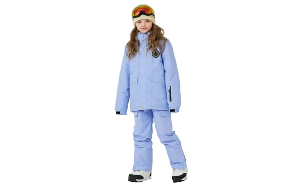 Kureaily New Children S Ski Suit Boys And Girls Winter Outdoor Warm Padded Children S Ski Suit