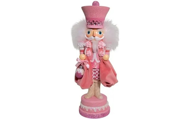 Kurt Adler 15-inch Hollywood Pink Sweet Soldier Nutcracker product image