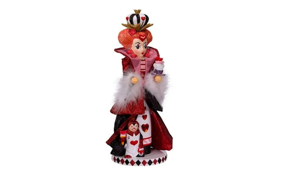 Kurt S. Adler 17.5-inch Hollywood Queen Of Hearts Nutcracker Multi