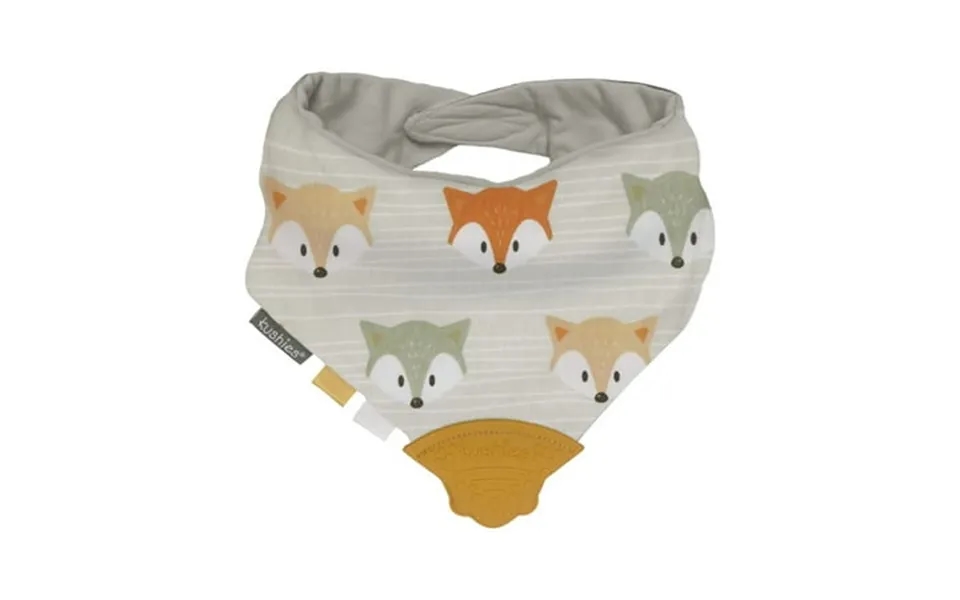 Kushies Chewbib Bandana Bib With Teether 6m Zorro