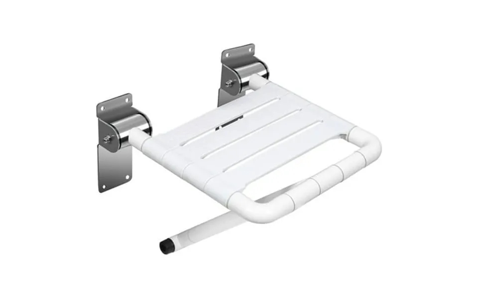 Kyutr Bathroom Wall Folding Seat High Heat Resistance Easy To Clean Moisture-proof 90 Degree Folding Wall-mounted Auxili