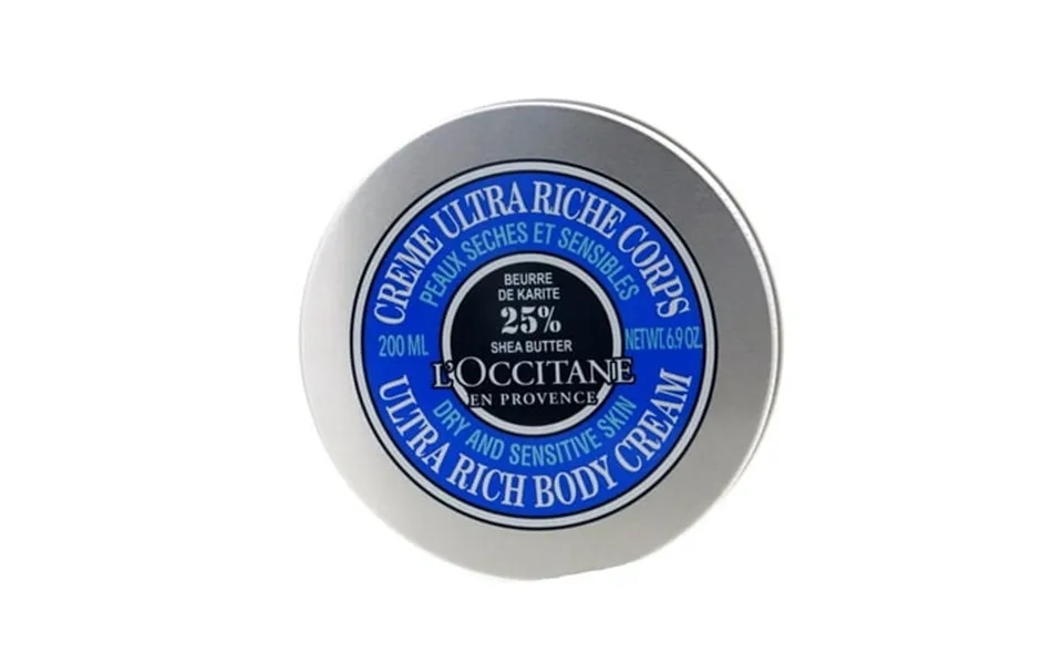 L Occitane Shea Butter Ultra Rich Body Cream 6.7 Oz