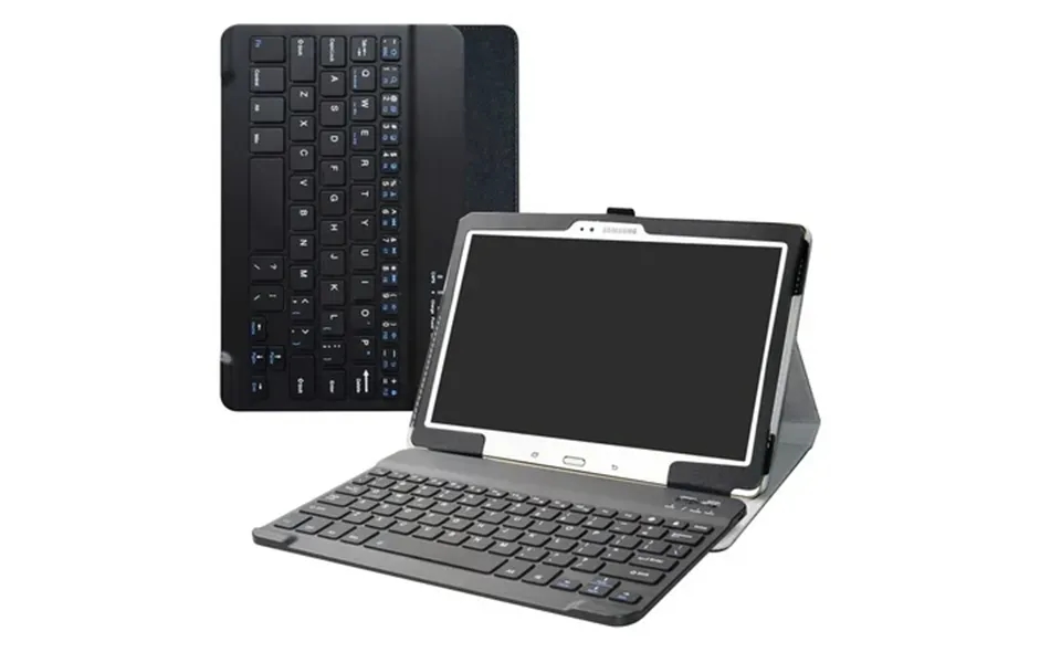 Labanema 10.5 Samsung Tab S 10.5 T800 Bluetooth Keyboard Case Pu Leather Folio Stand Protective Case Cover For 10