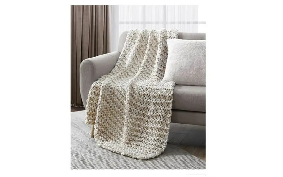 Lacourte Chunky Heathered 50 X 60 Decorative Throw