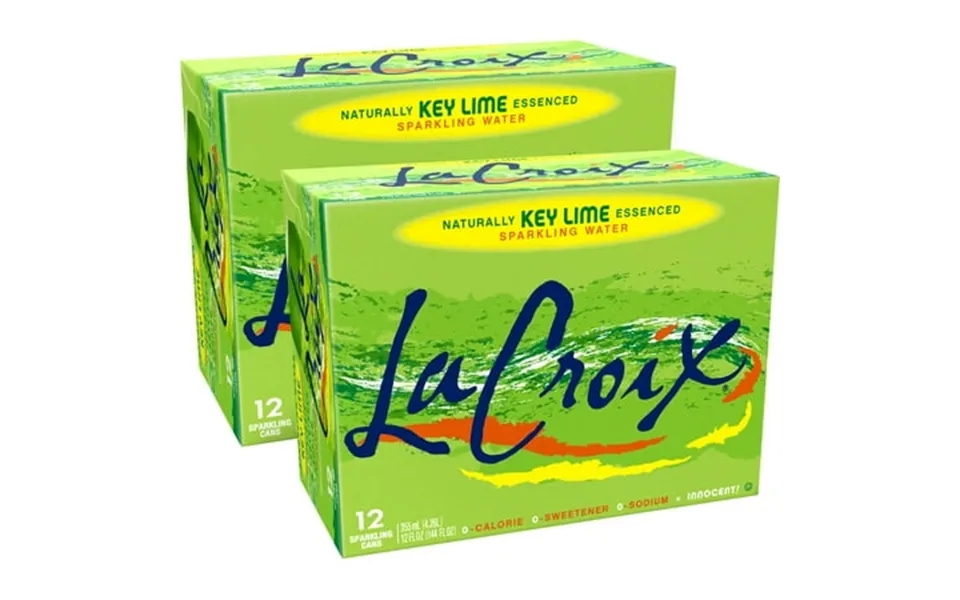 Lacroix Sparkling Water Key Lime- 2 12 Packs 12 Oz