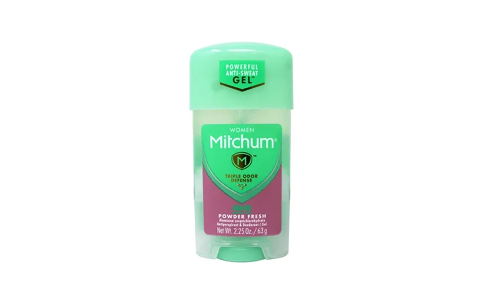 Lady Mitchum Clear Gel Deodorant Powder Fresh 2.25 Oz Pack Of 48
