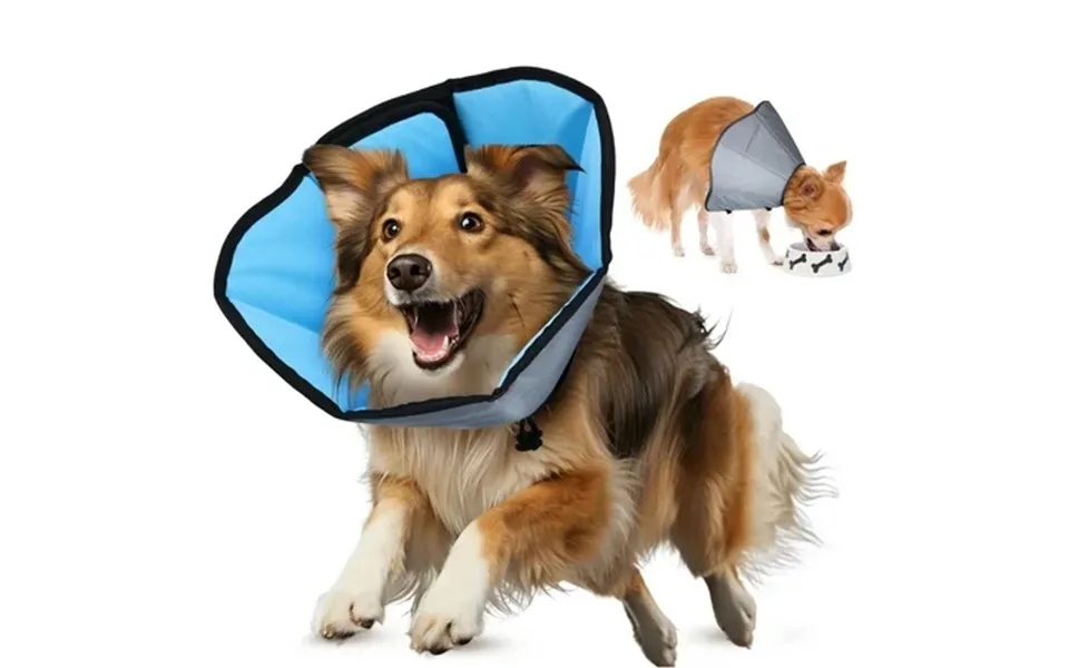 Lakwar Dog Cone Collar For Large Medium Dogs Soft Cone For Dog Alternative After Surgery Adjustable Protective Pet Recov