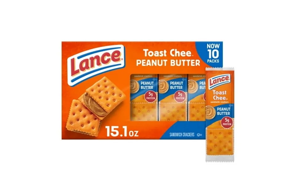 Lance Sandwich Crackers Toast Chee Peanut Butter