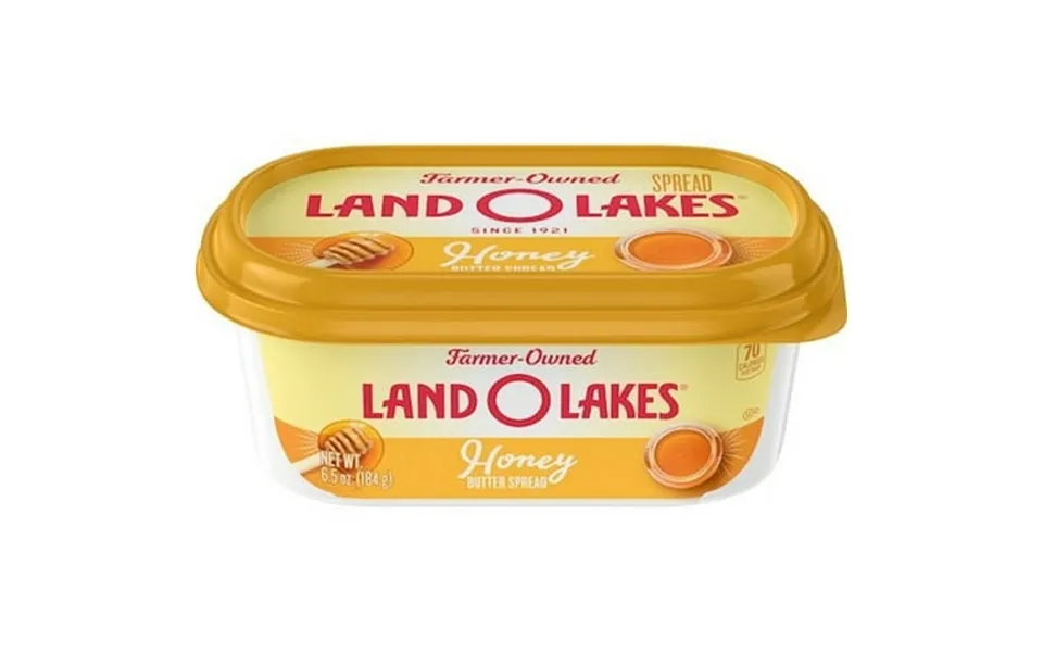 Land O Lakes Honey Butter Spread 6.5 Ounce -- 12 Per Case.