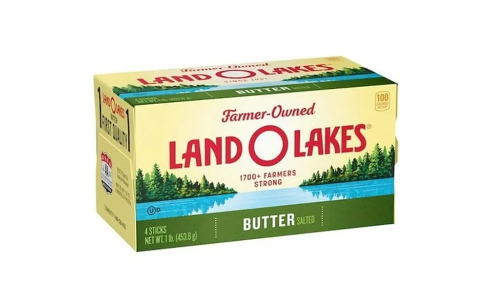 Land O Lakes Salted Butter 1 Pound -- 36 Per Case