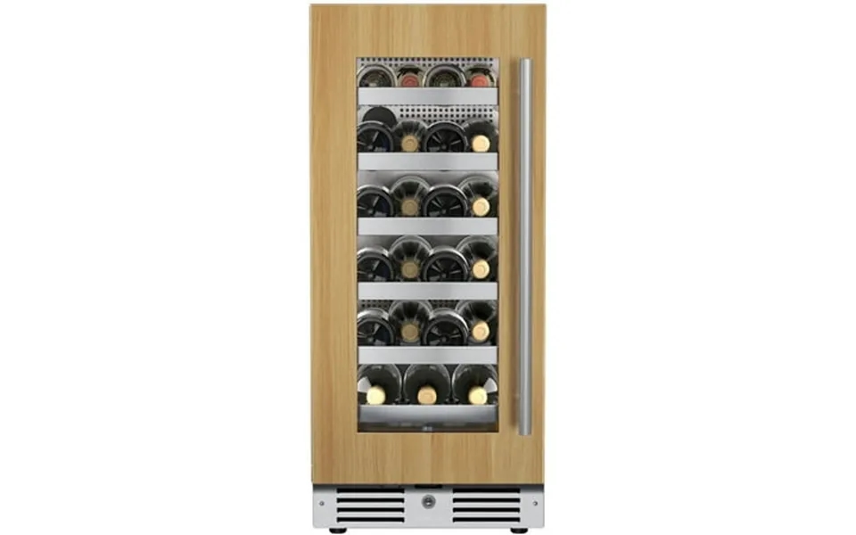 Landmark L3015ui1w-lh 15 Wide 23 Bottle Capacity Single Zone Wine Cooler - Panel Ready
