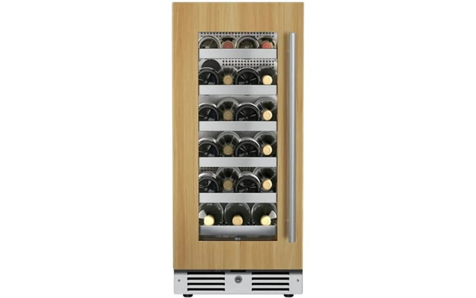 Landmark L3015ui1w-lh 15 Wide 23 Bottle Capacity Single Zone Wine Cooler - Panel Ready