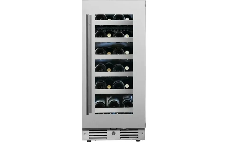 Landmark L3015ui1w-rh 15 Wide 23 Bottle Capacity Single Zone Wine Cooler - Stainless