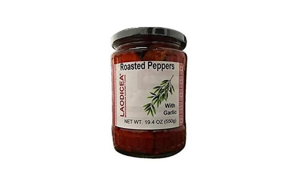 Laodicea Roasted Peppers With Garlic