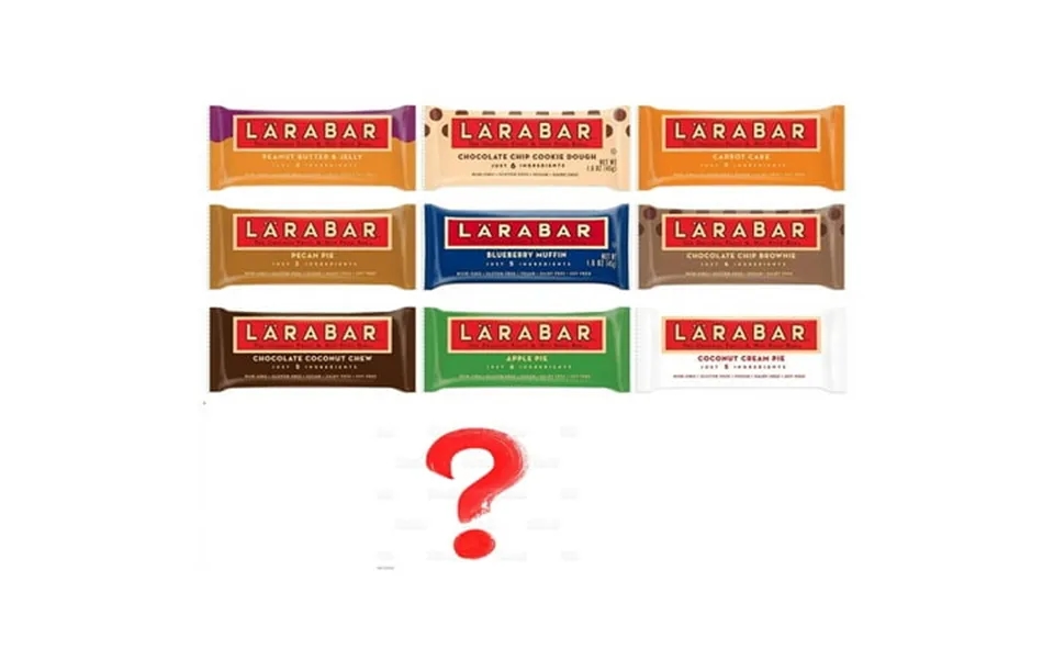 Larabar Gluten Free Snack Bars Variety Pack 10 Bars 1.7oz
