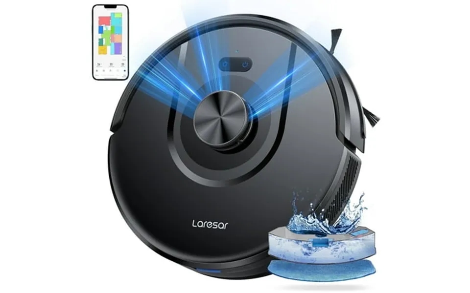 Laresar Robot Vacuum Mop Combo 180mins 5000pa Strong Suction Cleaner Lidar Navigation Auto Carpet Boost With App Alexa C