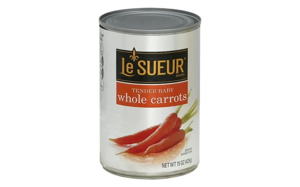 Le Sueur Whole Tender Baby Carrots 15 Oz Can Pack Of 6