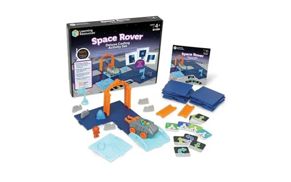 Learning Resources Space Rover Deluxe Coding Activity Set - Robotics For Kids Ages 4