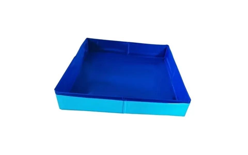 Leeqinersw Kids Sandbox Tray Oxford Cloth Easy To Clean Large Space Thickened Play Sand Blue 50cmx50cm