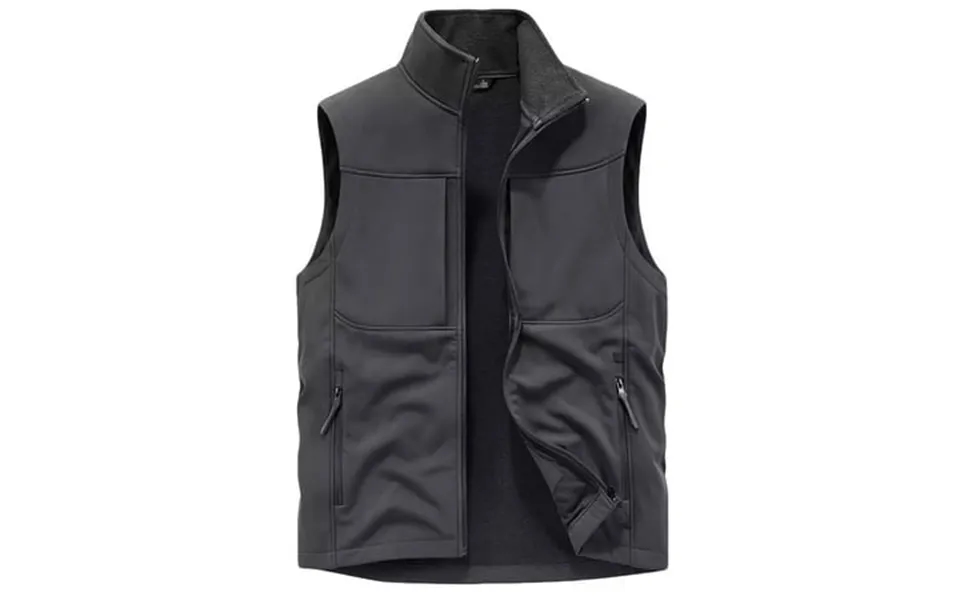 Leesechin Vests For Men Pockets Hiking Fishing Vest Men S Waistcoat Outdoor Cargo Sleeveless Jacket