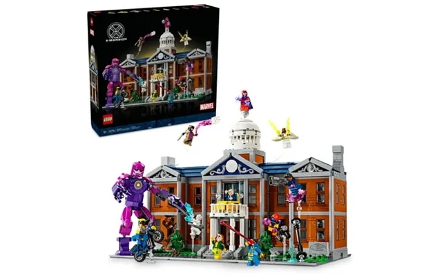 Lego Marvel X-men The X-mansion Building Set - Marvel Collectibles Diy Craft Kit For Adults Ages 18 product image
