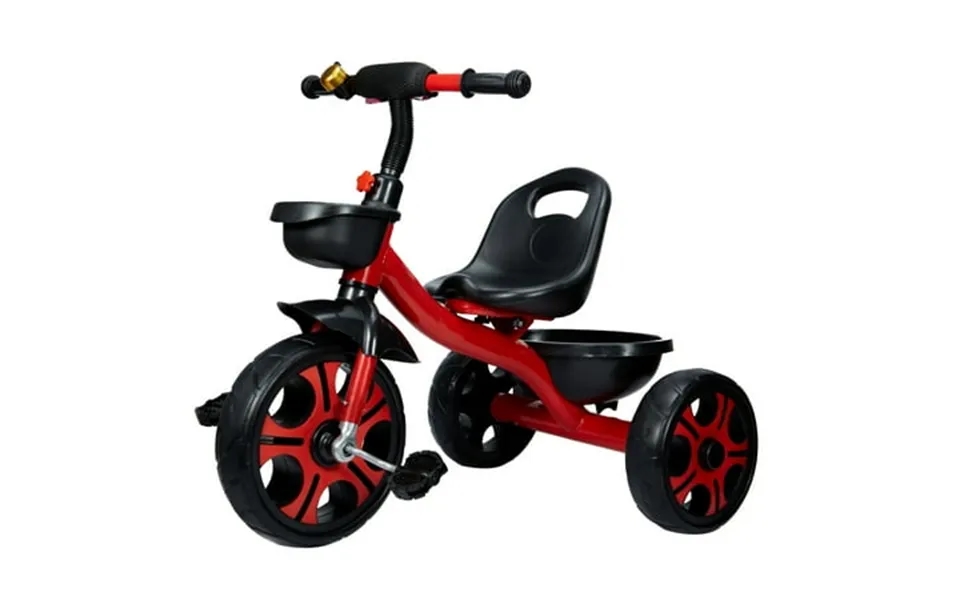 Lelinta Toddler Tricycle With Non Slip Pedal And Adjustable Seat Red