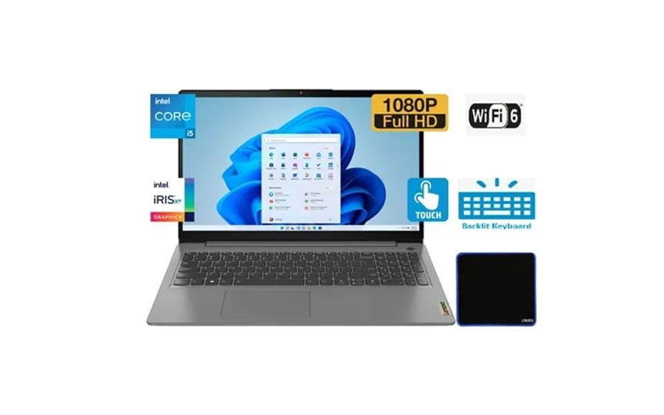 Lenovo Ideapad 3 Laptop Computer 15.6 Fhd Touchscreen 11th Gen Intel Quad-core I5-1135g7 Beat I7-1065g7 12gb Ddr4 256gb