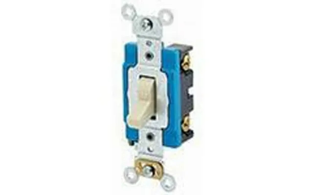 Leviton 1202-2i 15 Amp Double-pole Toggle Switch Industrial - Ivory Pkg Of 10 product image