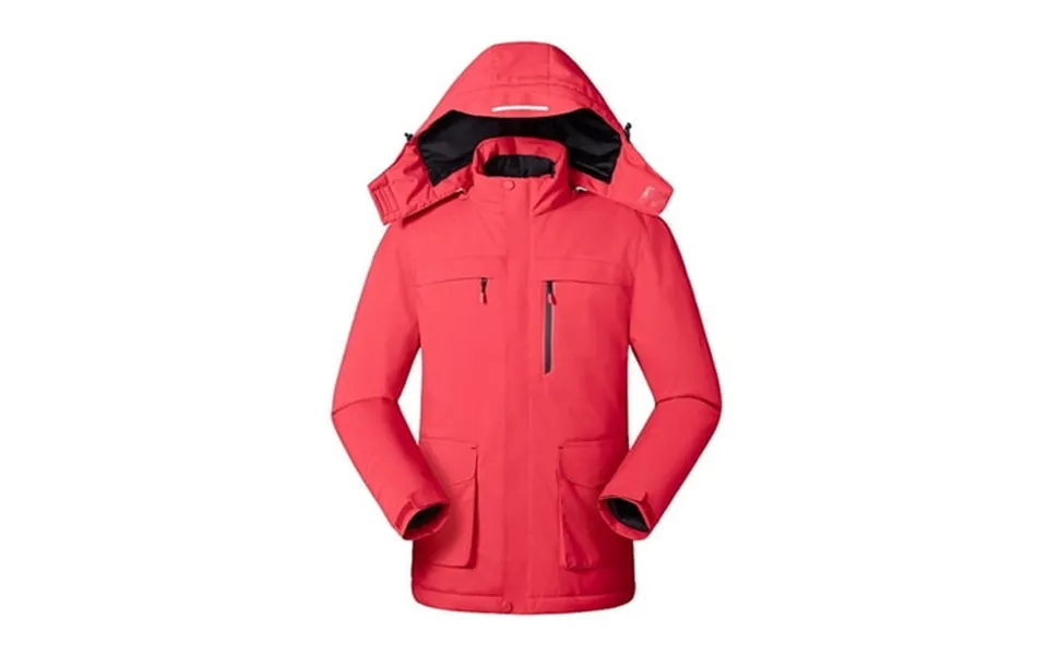 Levmjia Man Usb Heated Jacket Full-zip Coat For Hiking Skiing Outdoors Men S Three Charging Intelligent Heating Cotton P