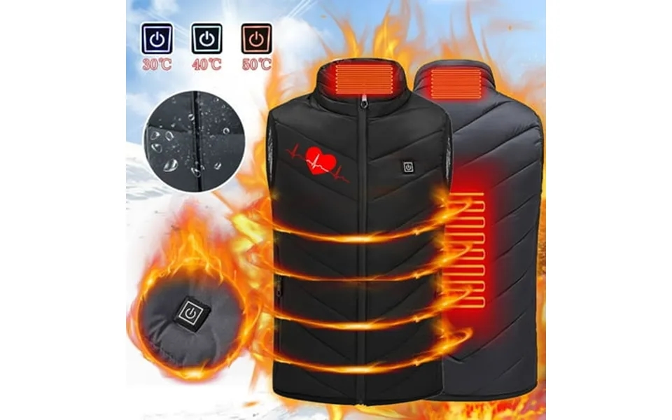 Levmjia Winter Heated Vest For Kids Boy Girls Jackets Birthday Gift Usb Intelligent Constant Temperature Heated Windproo